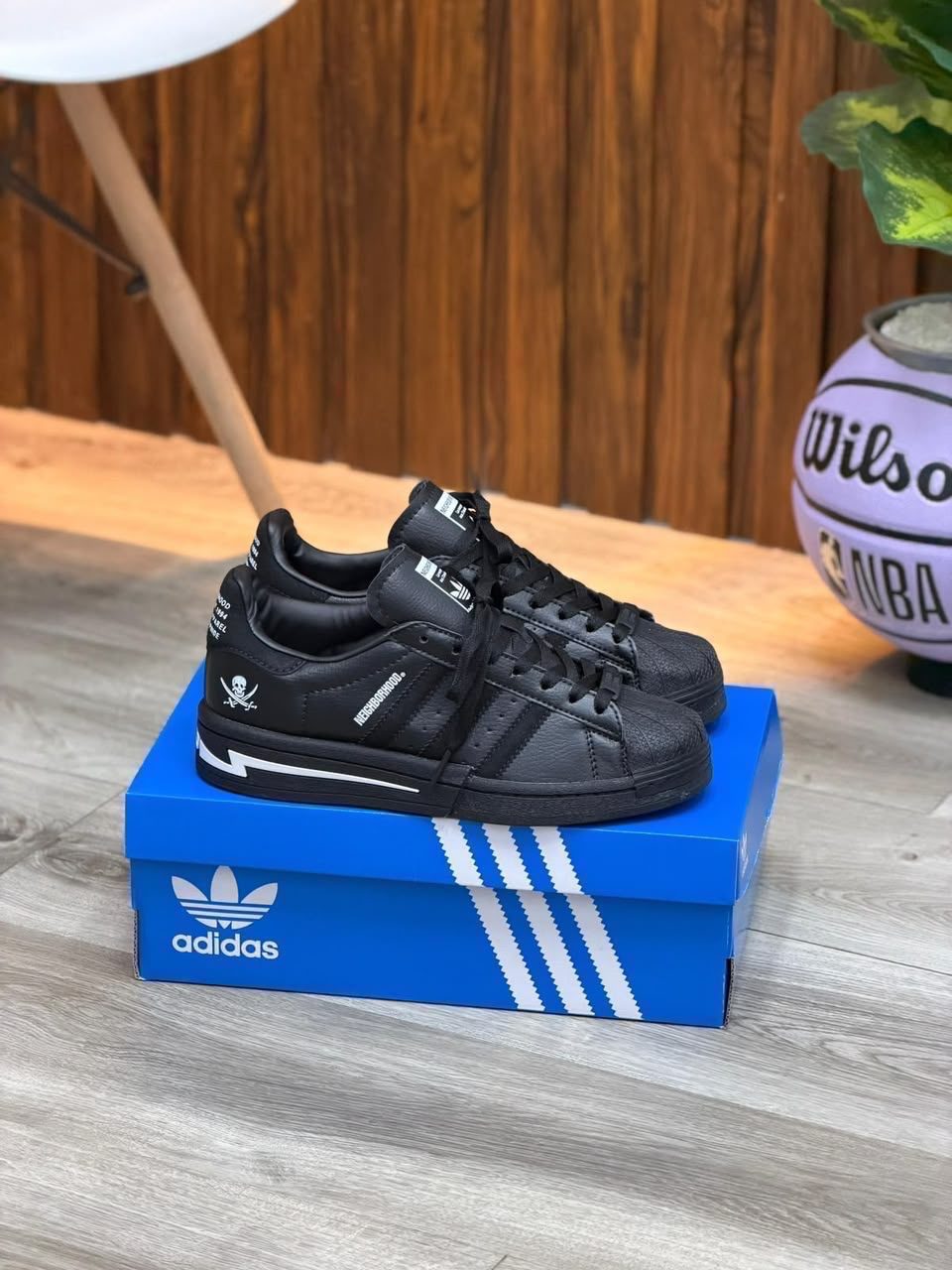 Tenis Urbano Negro Edición Skull